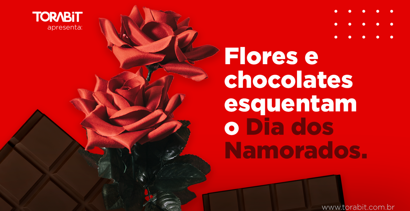 Flores e chocolates esquentam o dia dos namorados